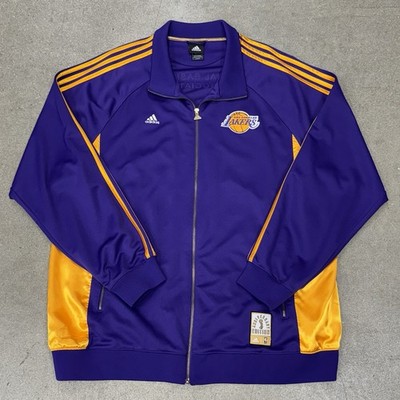 VTG Y2K Los Angeles Lakers Warm Up Jacket World Champions Adidas Men s 2XL Kobe