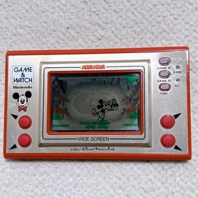 Nintendo Game & Watch Mickey Mouse Egg MC-25 Tested Working Disney Handheld Used