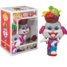 Funko pop looney tunes bugs bunny con sombrero de frutas glitter efecto diamante