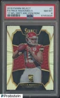 2016 Select Silver Prizm XRC Redemption #2 Patrick Mahomes II RC Rookie PSA 8