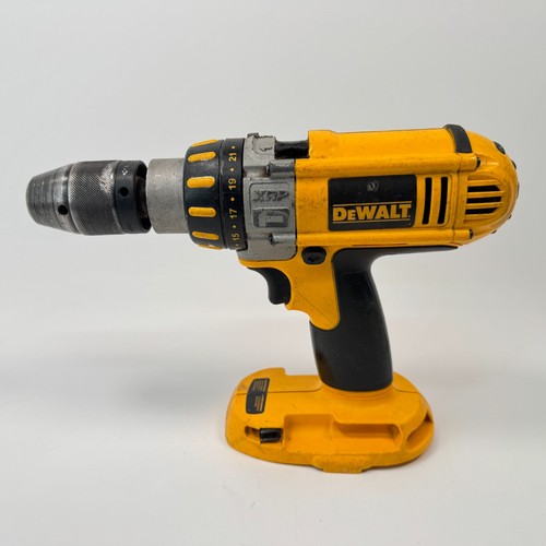 DEWALT DC925 XRP 1/2” Cordless Hammerdrill - Black/Yellow Tool Only WORKS