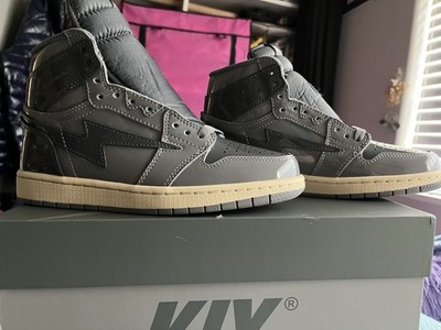 reves paris air kiy,  Cool Gray High ,  Sz 6 Mens and 7.5 Women s.
