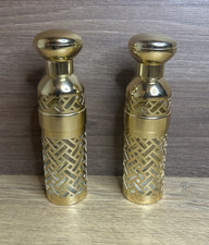 Vintage Guerlain Mitsouko 1981 & 1982 Eau De Toilette Gold Empty Bottles