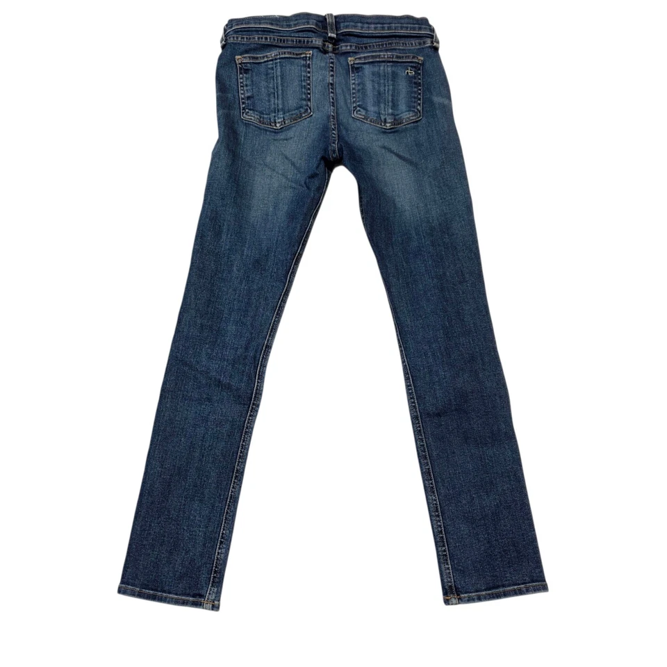 rag bone JEAN Sonoma Skinny Jeans Women's Size 27 Blue Wash - Image 2 of 4