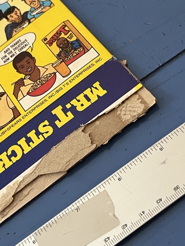 Rare Vintage 1984 Original Mr. T Quaker Cereal Box, Flat - Picture 9 of 19