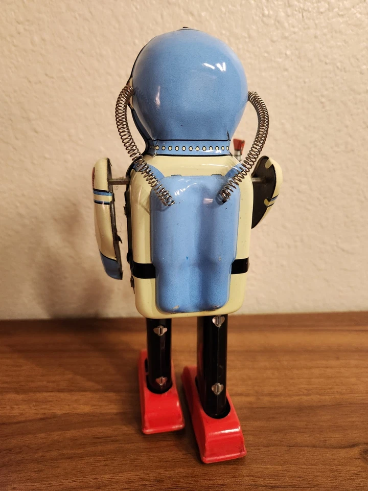 De colección Inter Planet Space Captain Tin Wind Up Sin Llave Schylling MS402 Foto 4 de 4
