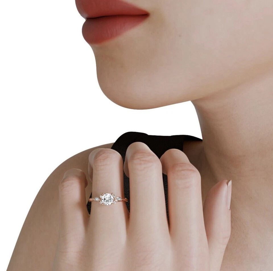 Gisu Verlobungsring Gisu Round Roségold - Bild 2 von 2