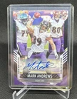 2021 Panini Score Mark Andrews 1of1 Ravens Auto #88 Black
