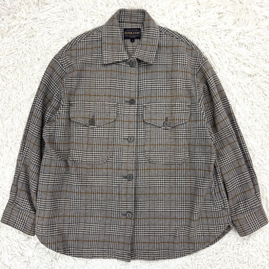 Pendleton × Bayflow Wool Blend Glen Check Jacket … - image 2