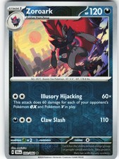Zoroark 032/064 Pokemon SV: Shrouded Fable Reverse Holo Rare LP