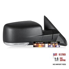 Passenger Side Mirror for 2009-2018 Ram 1500 2010-2018 Ram 2500 3500 2019 Black