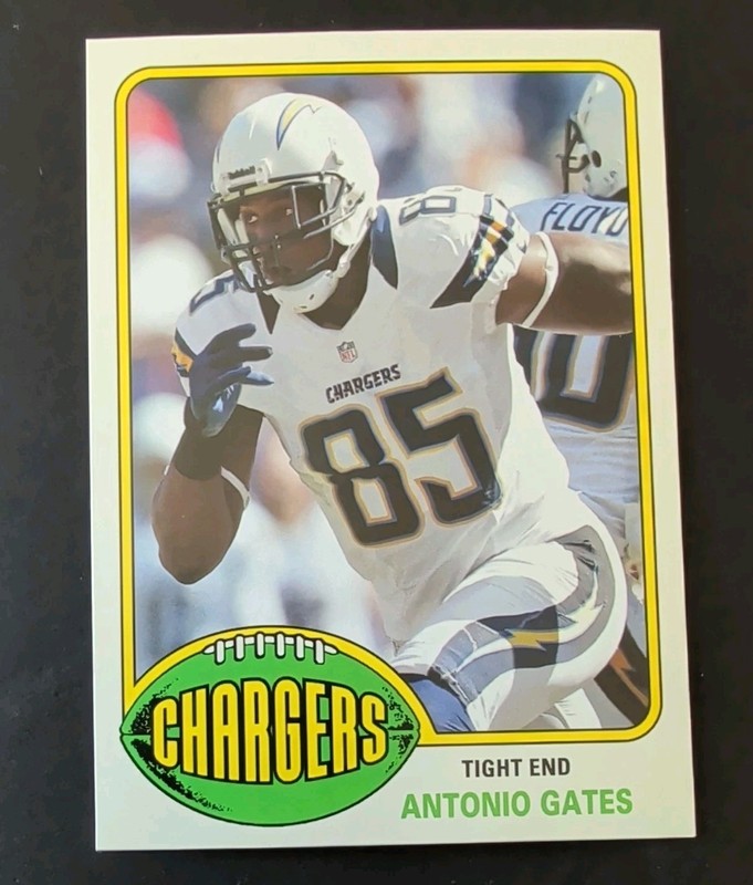Antonio Gates HOF Chargers Tight End 2013 Topps Archives  #15