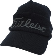 Titleist JAPAN Golf Knit Cap Ear Warmer Beanie 2024 Black TH24WMEW New