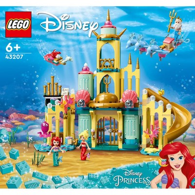 LEGO  Disney Princess 43207 Arielles Unterwasserschloss
