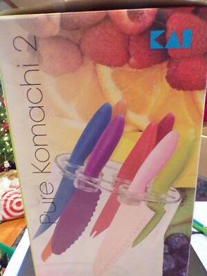 NEW in BOX PURE KOMACHI 2 Kai/Shun +Rack and some covers 9 pc Set NIP B711