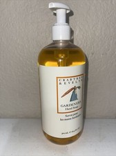 Crabtree  Evelyn Gardeners Hand Soap Gel Wash 16.9oz 500ml New Cleansing Scent