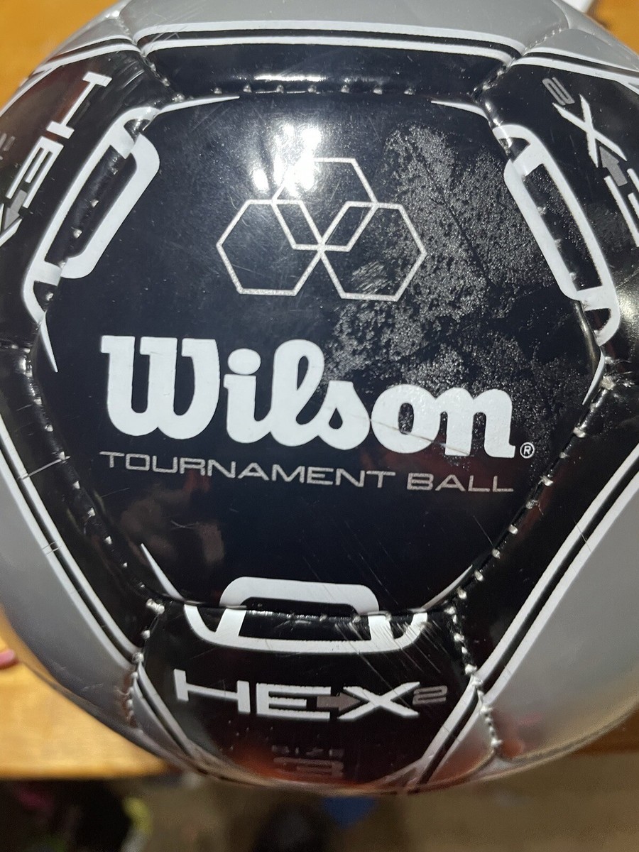 Wilson Hex Stinger Soccer Ball Size 3 | eBay