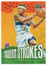 2019-20 Court Kings Modern Strokes 18 Bradley Beal Washington Wizards