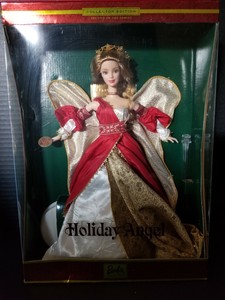 holiday angel barbie collection