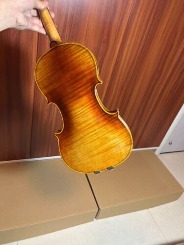 SurpassMusica full size handmade violin unique grain stradivarius bright sound - Picture 1 of 5