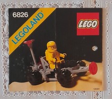 LEGO ISTRUZIONI 6826 LEGOLAND SPACE SPAZIO