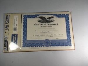 legal certificate