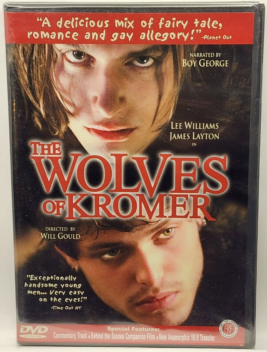 The Wolves of Kromer (DVD, 1998, Gay Interest) James Layton, Lee