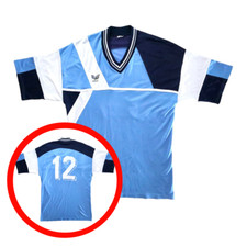 ERIMA Vintage Football Shirt 80s L Germany Mens Training Classic Soccer Jersey