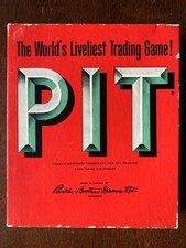 Vintage Parker Brothers PIT World's Liveliest Trading Game 1959