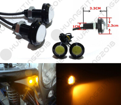 Vital-All Terrain Amber LED Turn Signal Lights – For Jeep Wrangler Tube/Flat Fenders (JK/TJ/YJ)