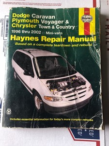 1996 2002 Dodge Caravan Voyager Town Country Haynes Repair Manual 30011 Euc Ebay
