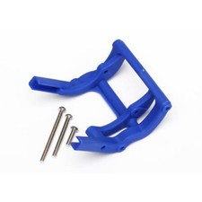 Traxxas 3677X Blue Wheelie Bar Mount for Slas...