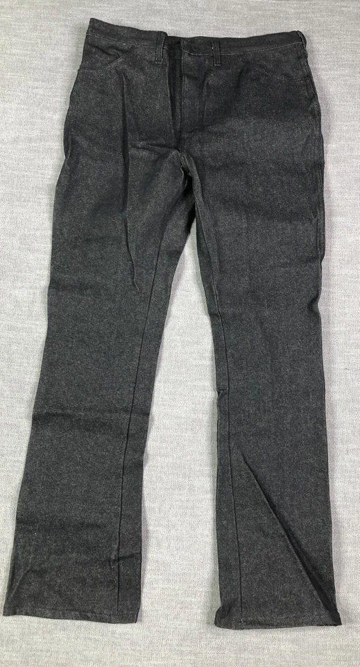 Jeans Rustler De Colección Deadstock Para Hombres 38x34 Gris Hecho en EE. UU. Años 80 Bootcut Wrangler Foto 2 de 4