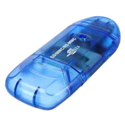 USB 2.0 Memory Card Reader/Writer für SD/MMC/SDHC/TF Cards