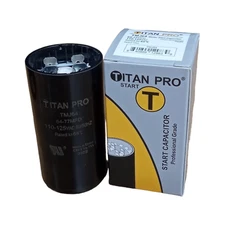 Titan Pro TMJ64 Motor Start Capacitor 64-77 MFD UF / 110-125 VAC