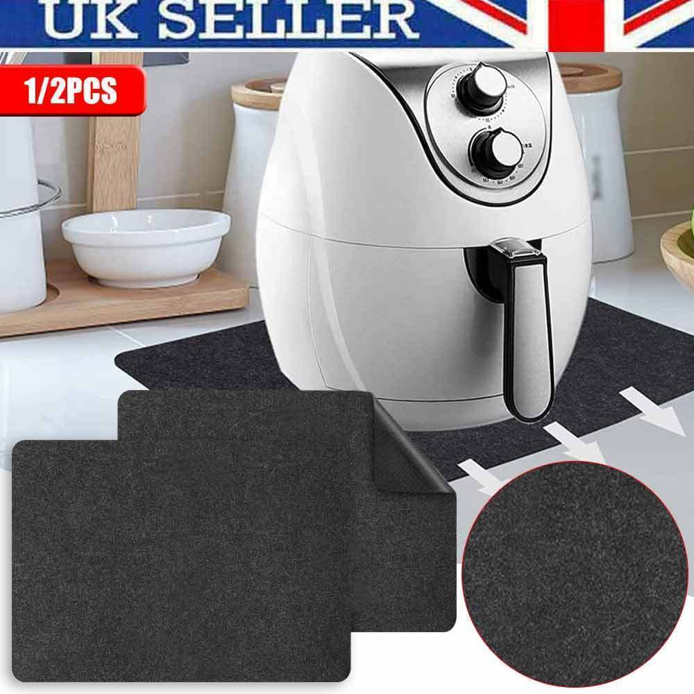 2x Heatproof Kitchen Surface Worktop Protector Heat Resistant Mat for