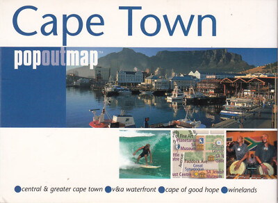 Cape Town Berlitz PopOut Map - Kapstadt Karte