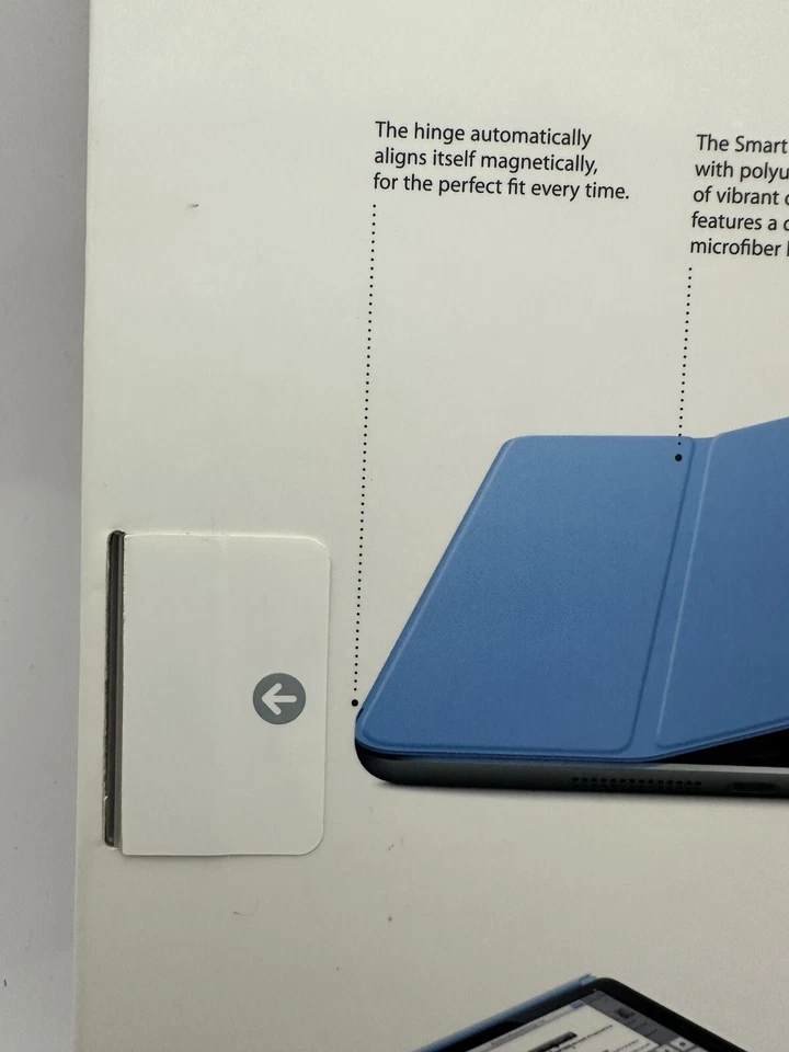 Apple Smart Protective Cover Light gray for iPad mini 1/2/3 MD967LL/A - Image 3 of 4