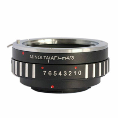 AF-M43 Adapter für Minolta AF SONY ALPHA Objektiv auf Micro 4/3 M4/3 Mount Kamera