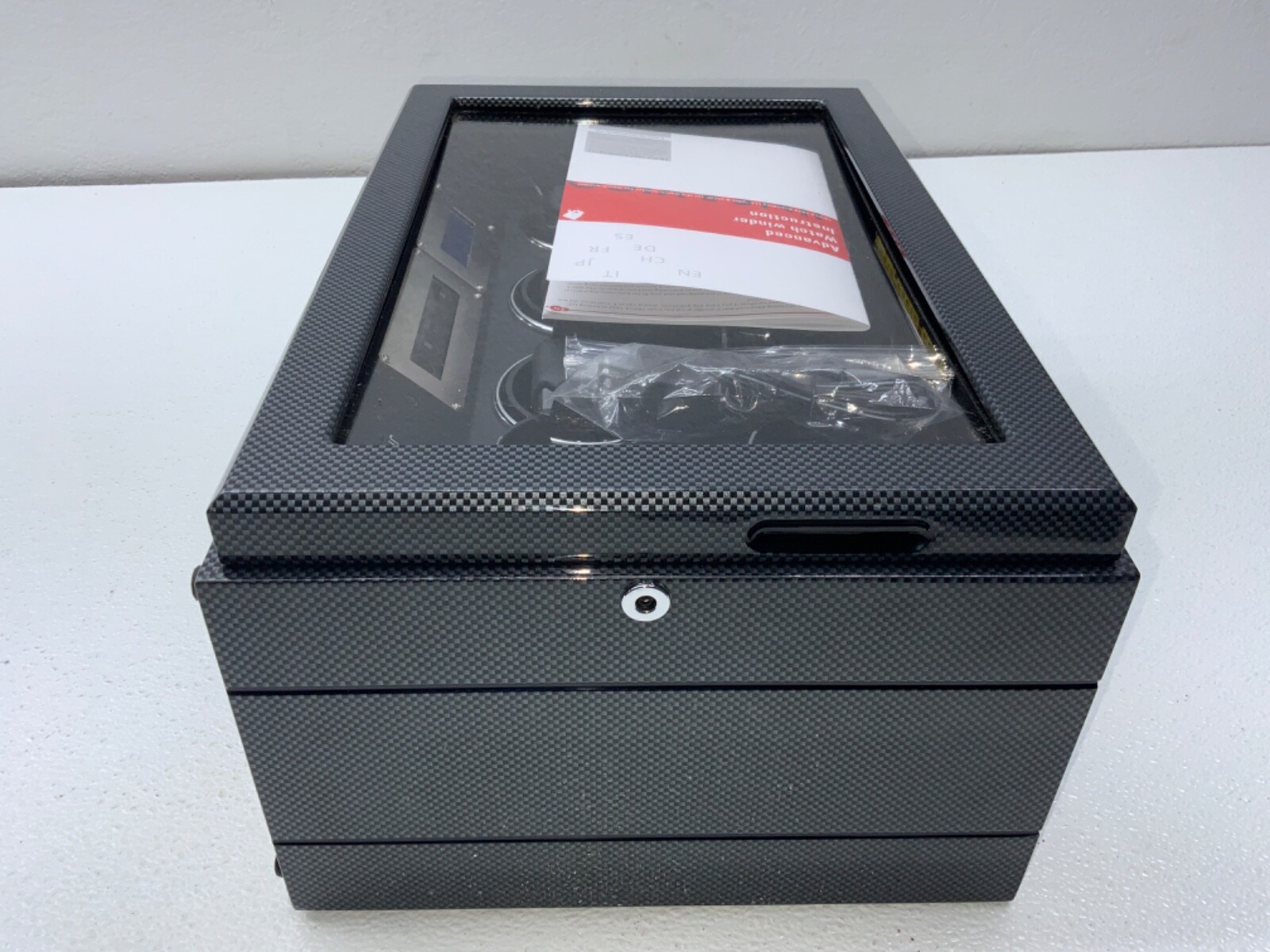 Jins & Vico Adjustable Watch Winder Up To 8 Watches BuiltIn