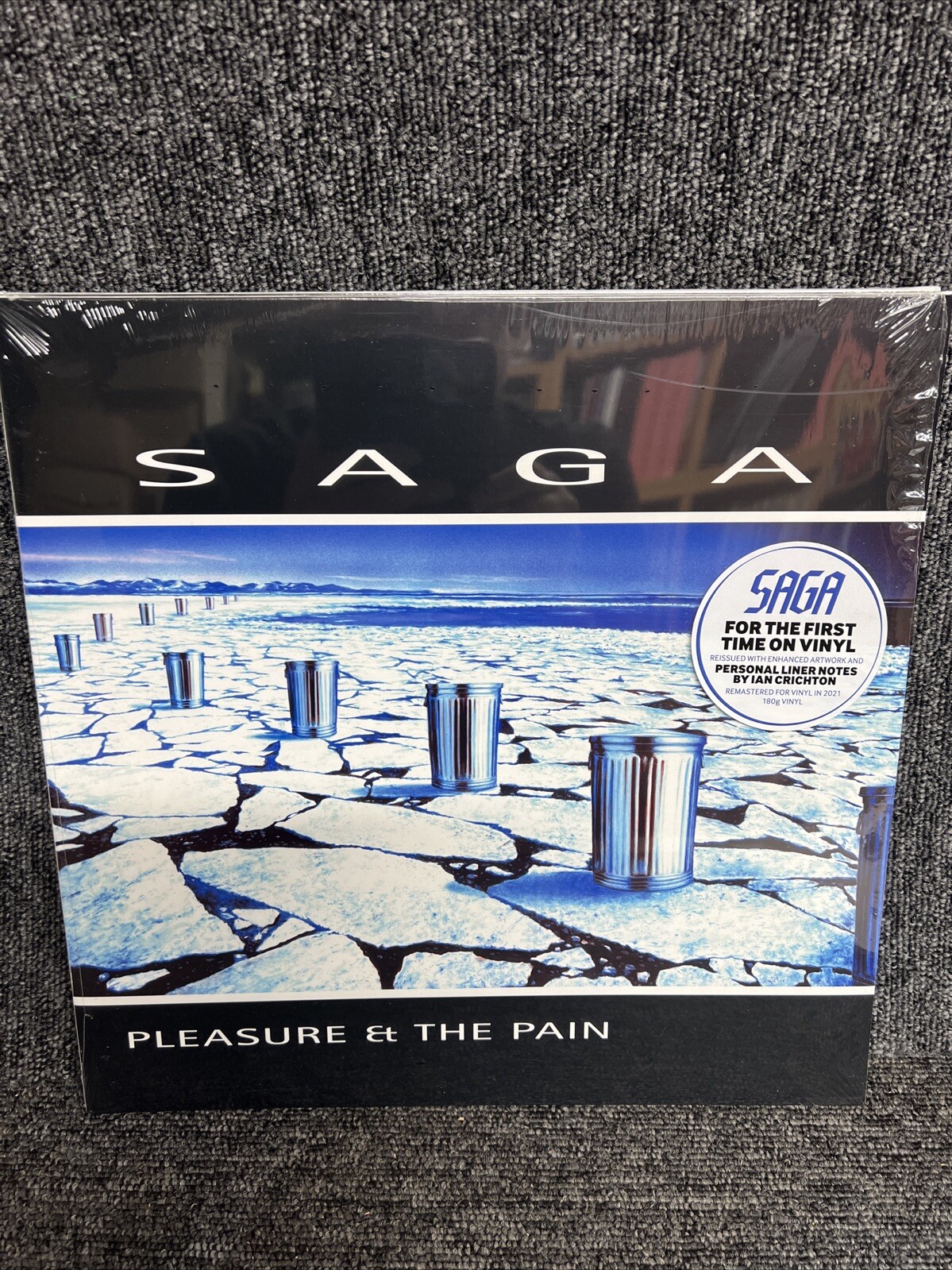 Saga - Pleasure And The Pain [New Vinyl LP] Sealed Freepost In Uk
