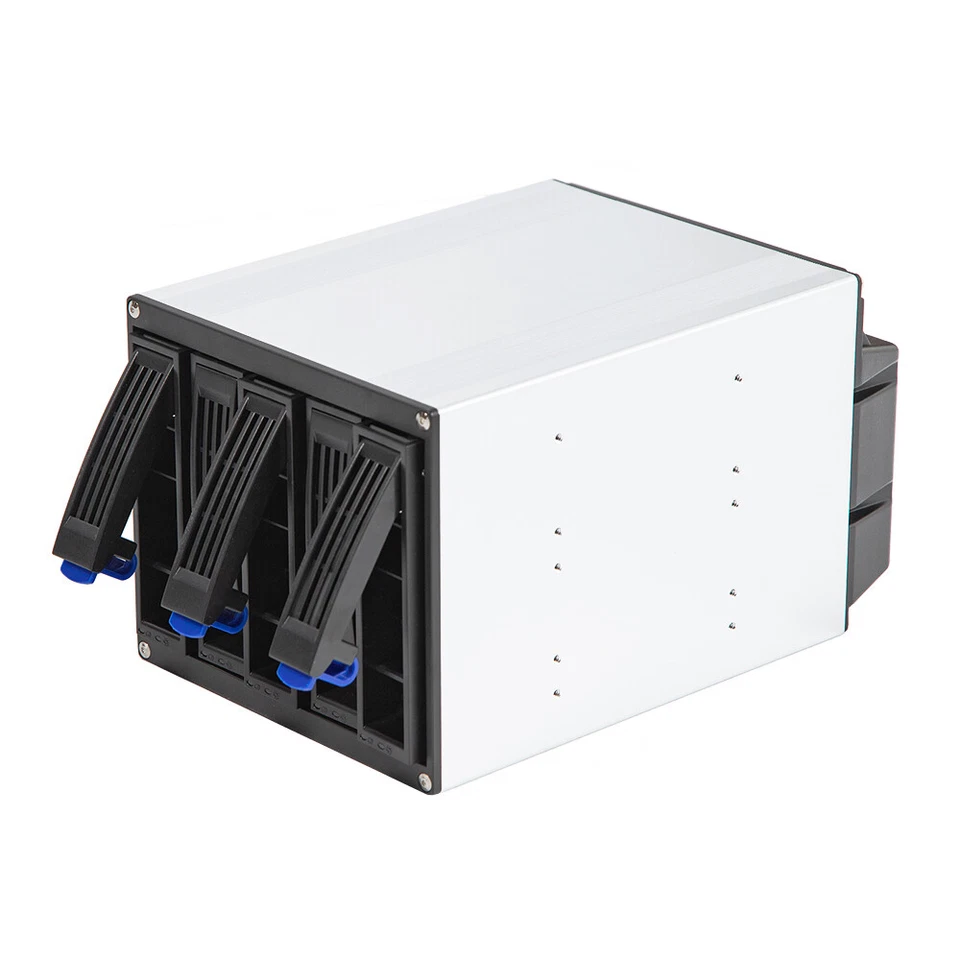 6 Gbps 5 Bay SATA HDD SAS Docking Station Offline Clone 2.5/3.5" Hard Drive Bays - Image 4 of 4