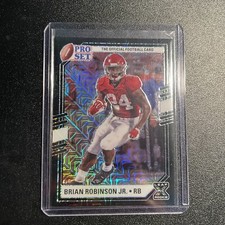BRIAN ROBINSON Jr. 2022 Pro Set #PSB-BRJ BLACK MOJO Alabama COMMANDERS RC