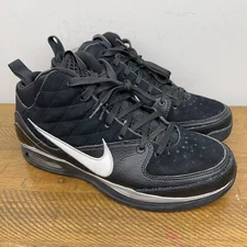 Nike Blue Chip 2 Shoes Mens 8 Black High Top Basketball Sneakers 2010 367182-011