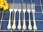 Set of 6 Oneida Community Silverplate FREDERICKSBURG  Dinner Forks 1968