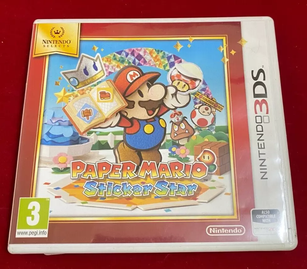 Paper mario nintendo 3ds sales
