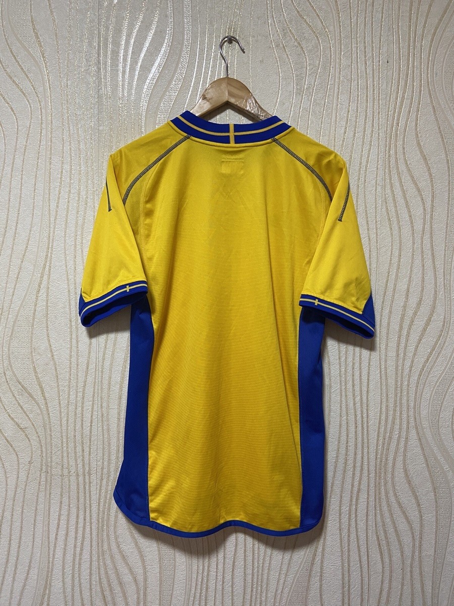SWEDEN 2003 2004 HOME FOOTBALL SHIRT SOCCER JERSEY UMBRO sz M MEN
