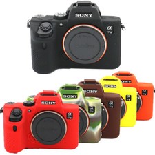 Soft Camera Video Bag Silicone Case For Sony A7III A7R3 A9 A7 mark 3 A7M4 A7M3