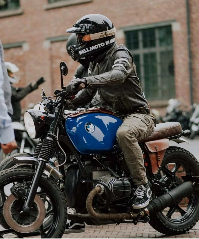 BMW R 100 R 65 R 45 Borse Laterali Telaio Cafe Racer Scrambler Foto 3 de 4