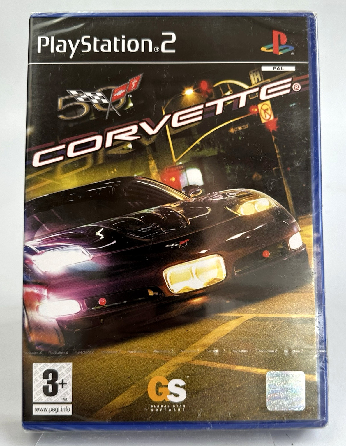 PS2 Corvette, New And Factory Sealed